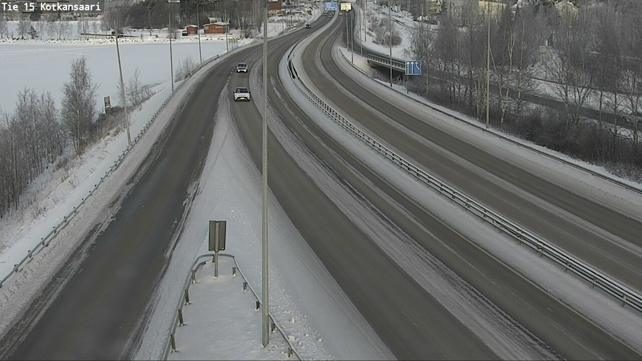 Weather Camera Image Road 15 Kotka, Kotkansaari, Kotka, Kymenlaakso
