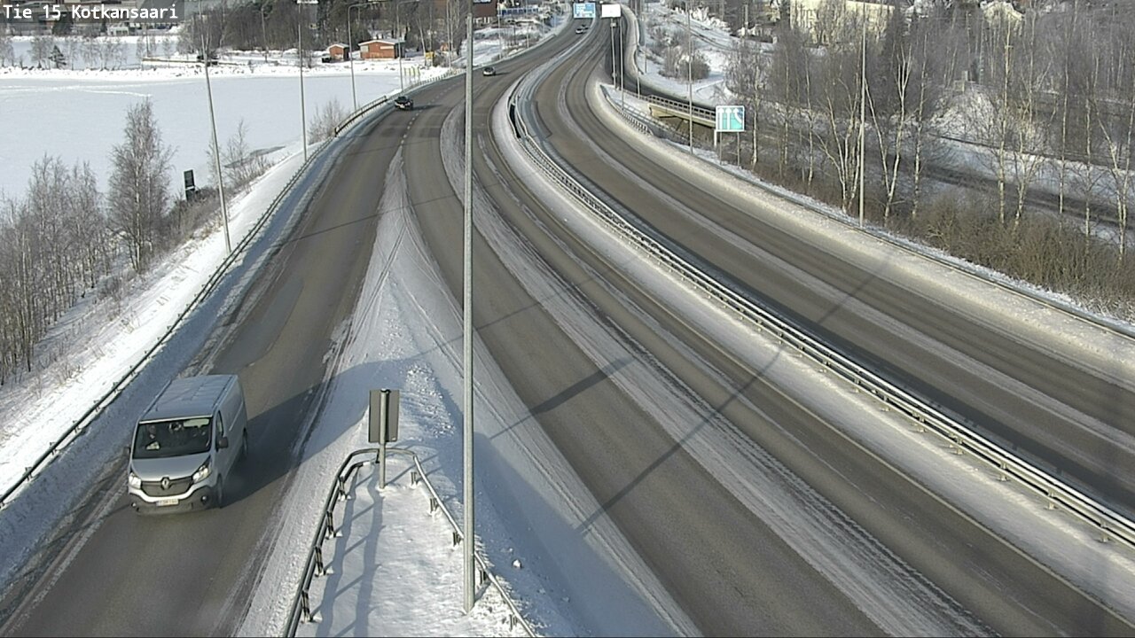 Weather Camera Image Road 15 Kotka, Kotkansaari, Kotka, Kymenlaakso