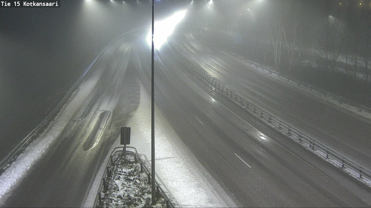 Weather Camera Image Road 15 Kotka, Kotkansaari, Kotka, Kymenlaakso