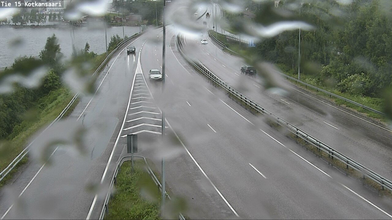 Weather Camera Image Road 15 Kotka, Kotkansaari, Kotka, Kymenlaakso