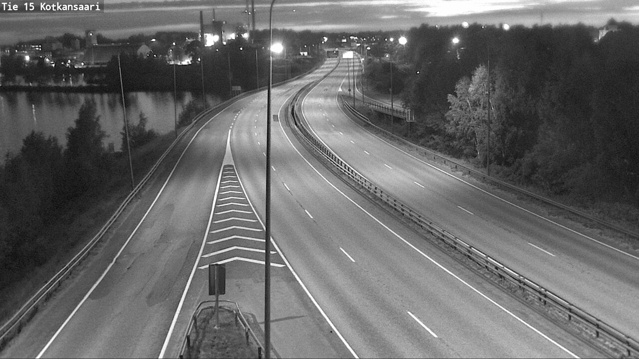 Weather Camera Image Väg 15 Kotka, Kotkansaari, Kotka, Kymenlaakso