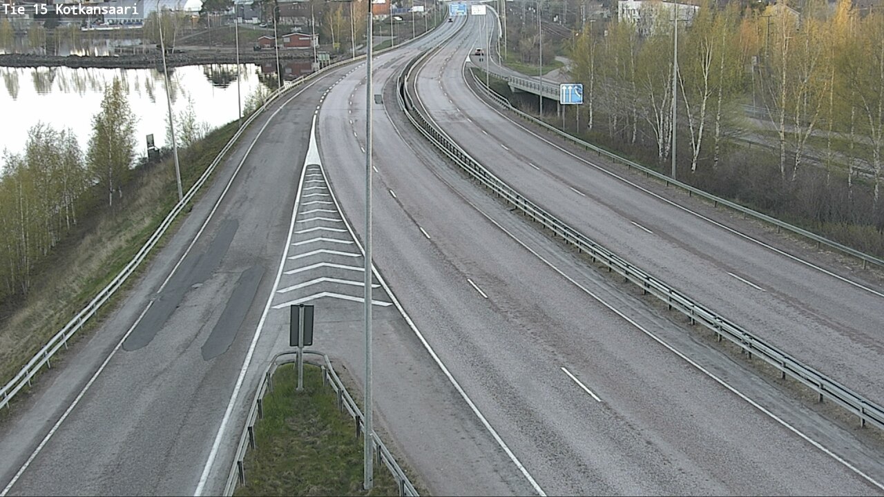 Weather Camera Image Road 15 Kotka, Kotkansaari, Kotka, Kymenlaakso