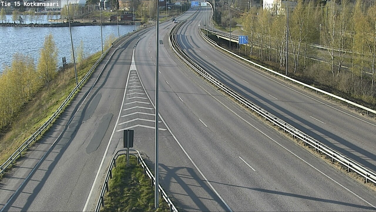 Weather Camera Image Väg 15 Kotka, Kotkansaari, Kotka, Kymenlaakso