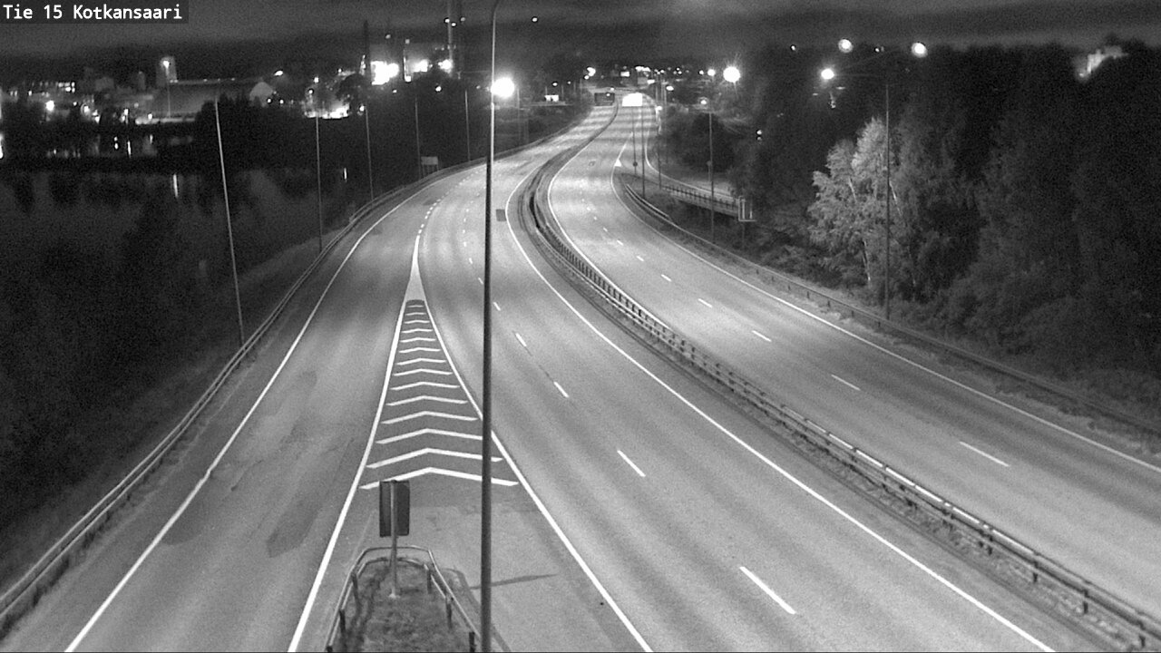 Weather Camera Image Väg 15 Kotka, Kotkansaari, Kotka, Kymenlaakso