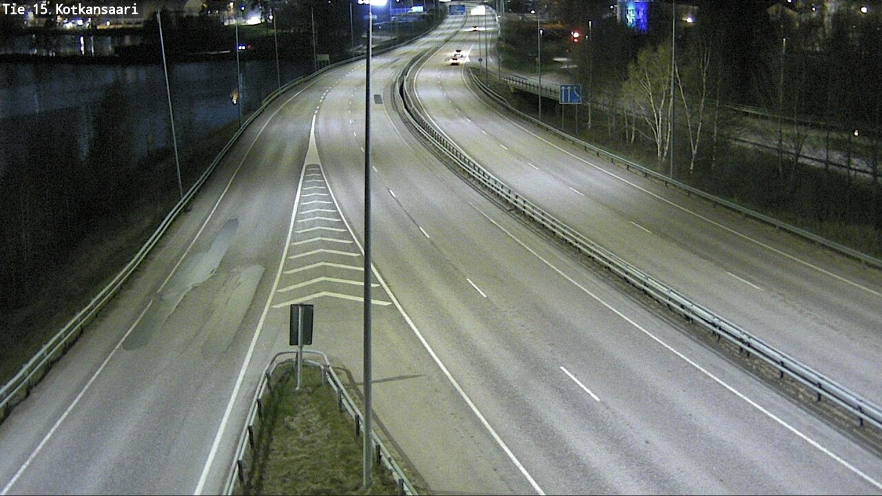 Weather Camera Image Väg 15 Kotka, Kotkansaari, Kotka, Kymenlaakso