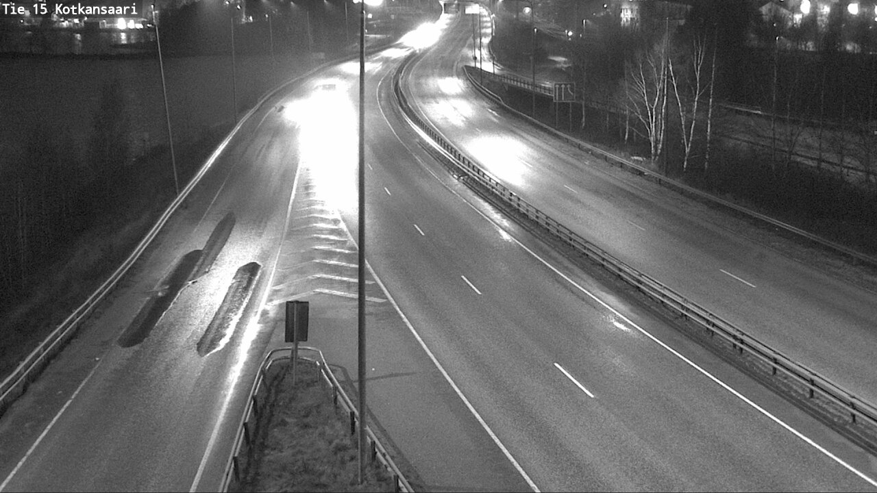 Weather Camera Image Väg 15 Kotka, Kotkansaari, Kotka, Kymenlaakso