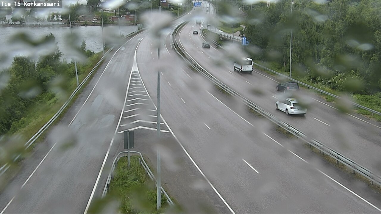 Weather Camera Image Väg 15 Kotka, Kotkansaari, Kotka, Kymenlaakso
