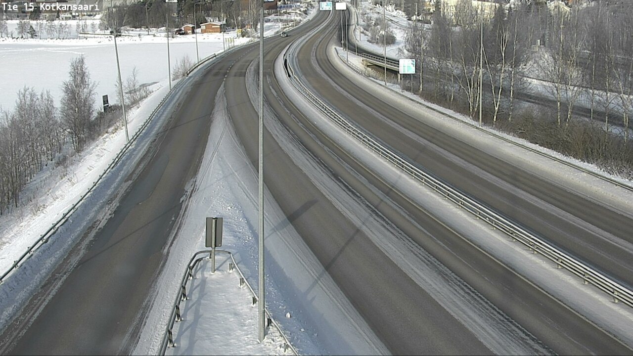Weather Camera Image Road 15 Kotka, Kotkansaari, Kotka, Kymenlaakso