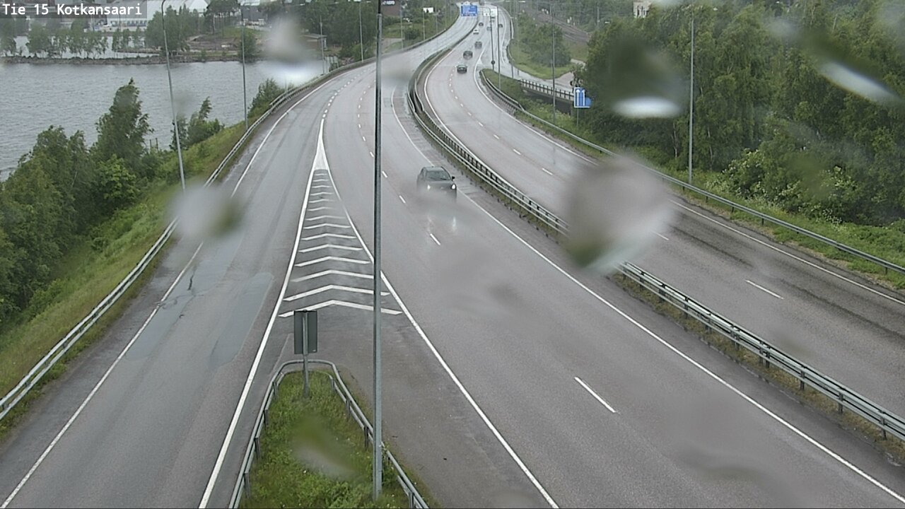 Weather Camera Image Road 15 Kotka, Kotkansaari, Kotka, Kymenlaakso