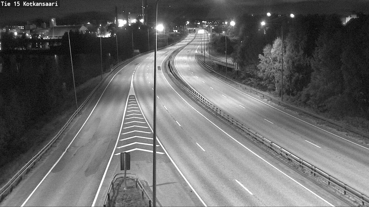 Weather Camera Image Väg 15 Kotka, Kotkansaari, Kotka, Kymenlaakso