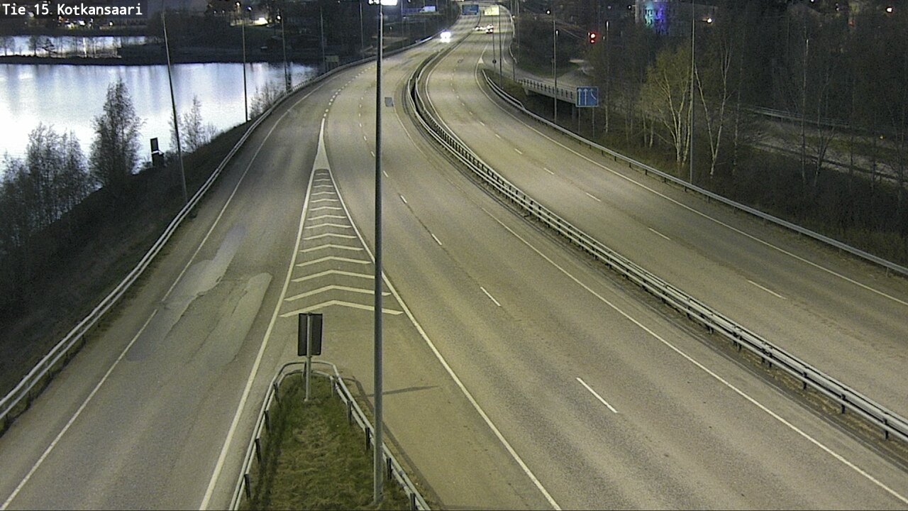 Weather Camera Image Väg 15 Kotka, Kotkansaari, Kotka, Kymenlaakso