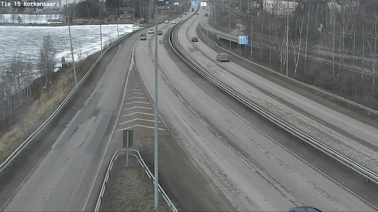 Weather Camera Image Väg 15 Kotka, Kotkansaari, Kotka, Kymenlaakso