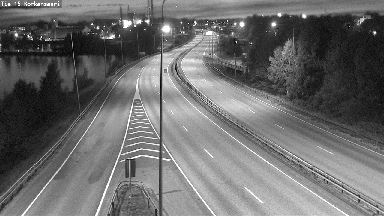 Weather Camera Image Väg 15 Kotka, Kotkansaari, Kotka, Kymenlaakso