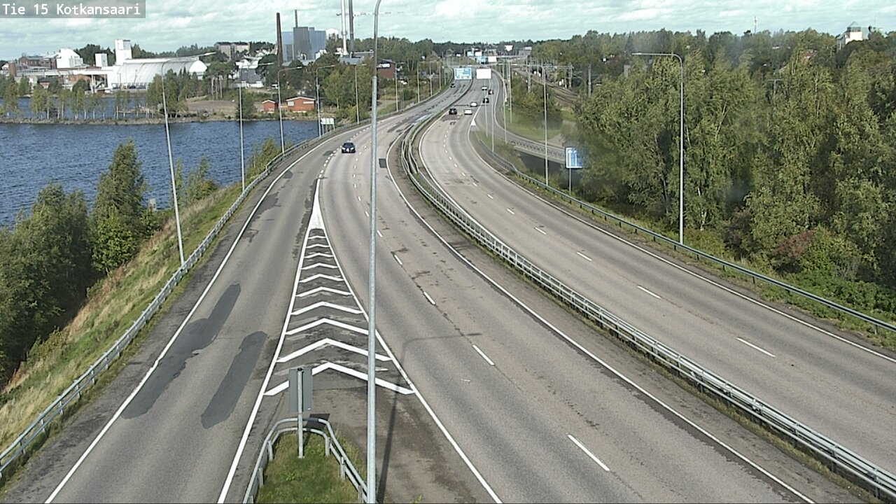 Weather Camera Image Road 15 Kotka, Kotkansaari, Kotka, Kymenlaakso