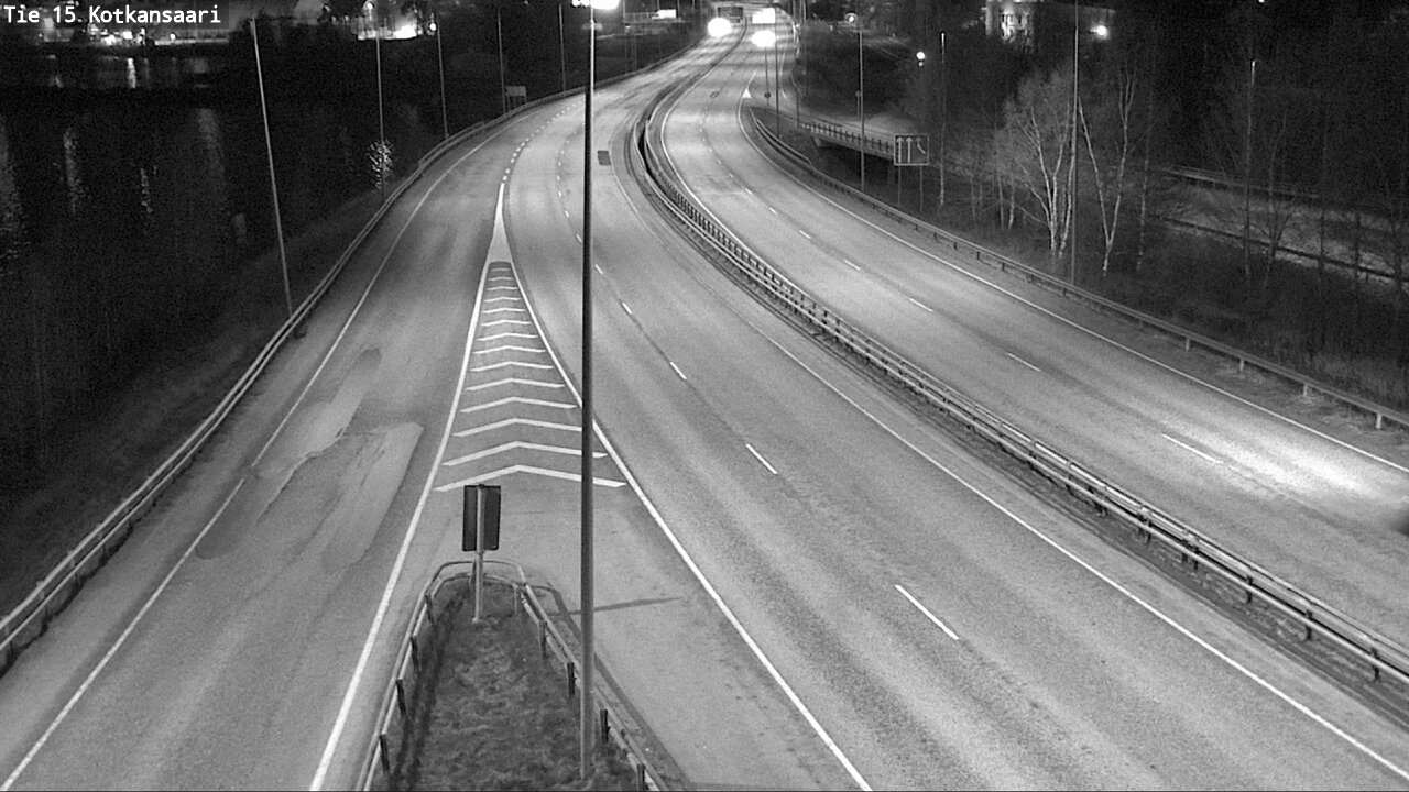 Weather Camera Image Väg 15 Kotka, Kotkansaari, Kotka, Kymenlaakso