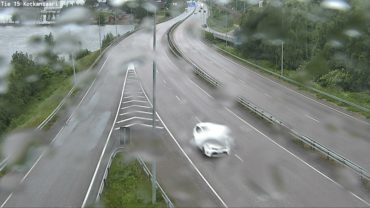 Weather Camera Image Väg 15 Kotka, Kotkansaari, Kotka, Kymenlaakso