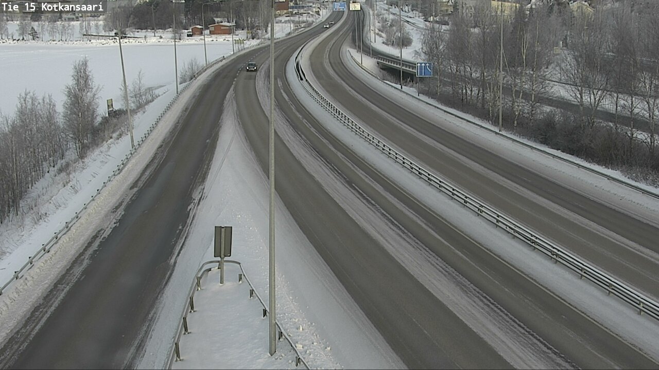 Weather Camera Image Road 15 Kotka, Kotkansaari, Kotka, Kymenlaakso