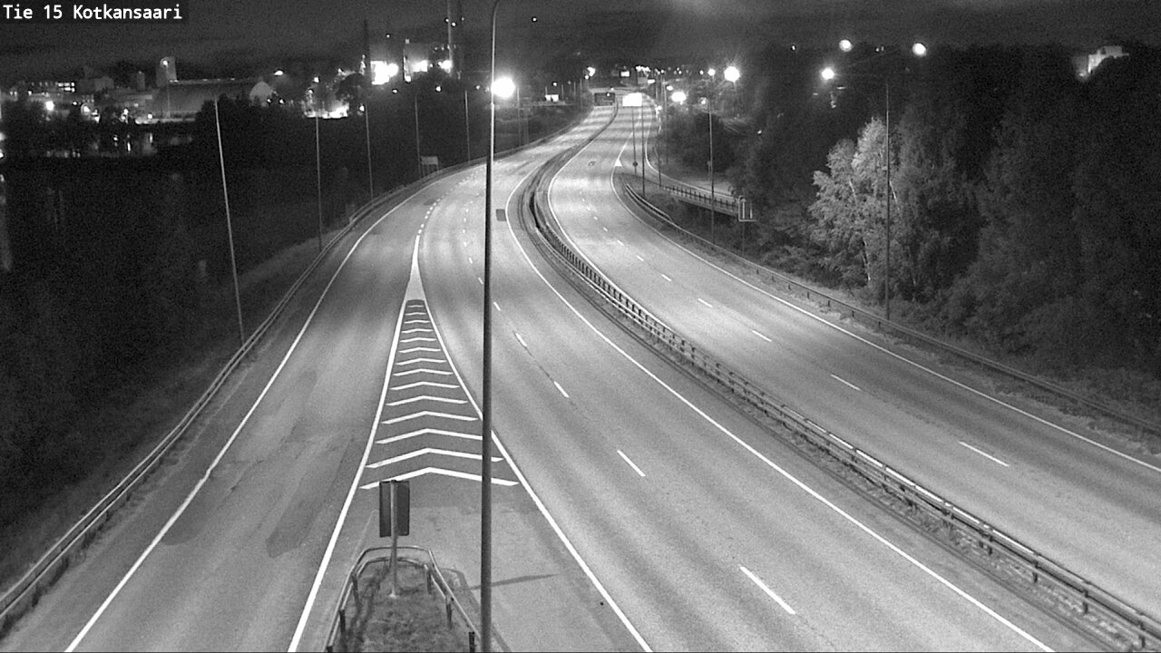 Weather Camera Image Väg 15 Kotka, Kotkansaari, Kotka, Kymenlaakso
