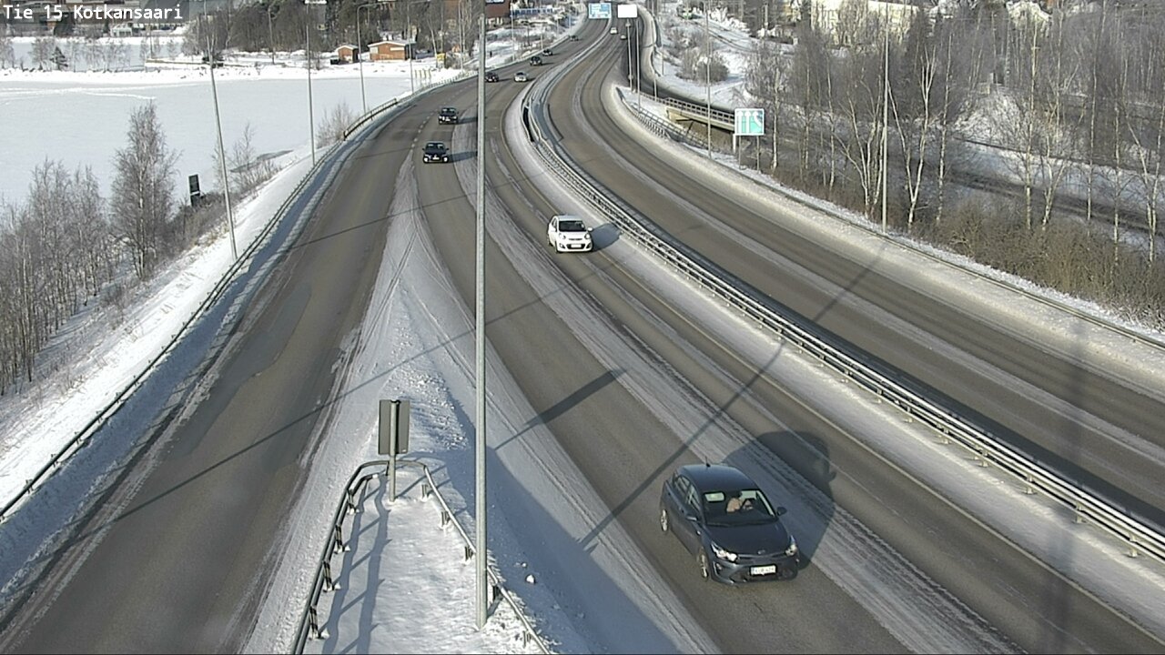 Weather Camera Image Road 15 Kotka, Kotkansaari, Kotka, Kymenlaakso