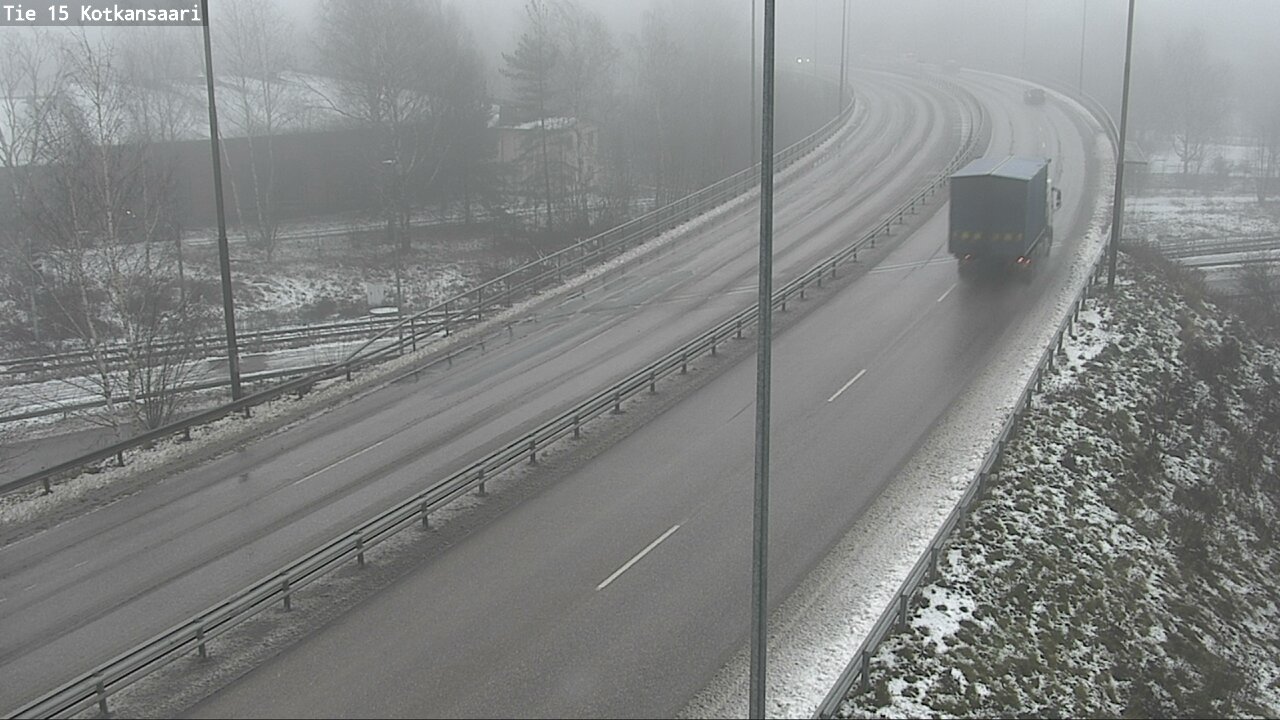 Weather Camera Image Väg 15 Kotka, Kotkansaari, Kotka, Kymenlaakso