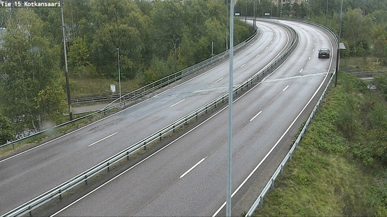 Weather Camera Image Road 15 Kotka, Kotkansaari, Kotka, Kymenlaakso