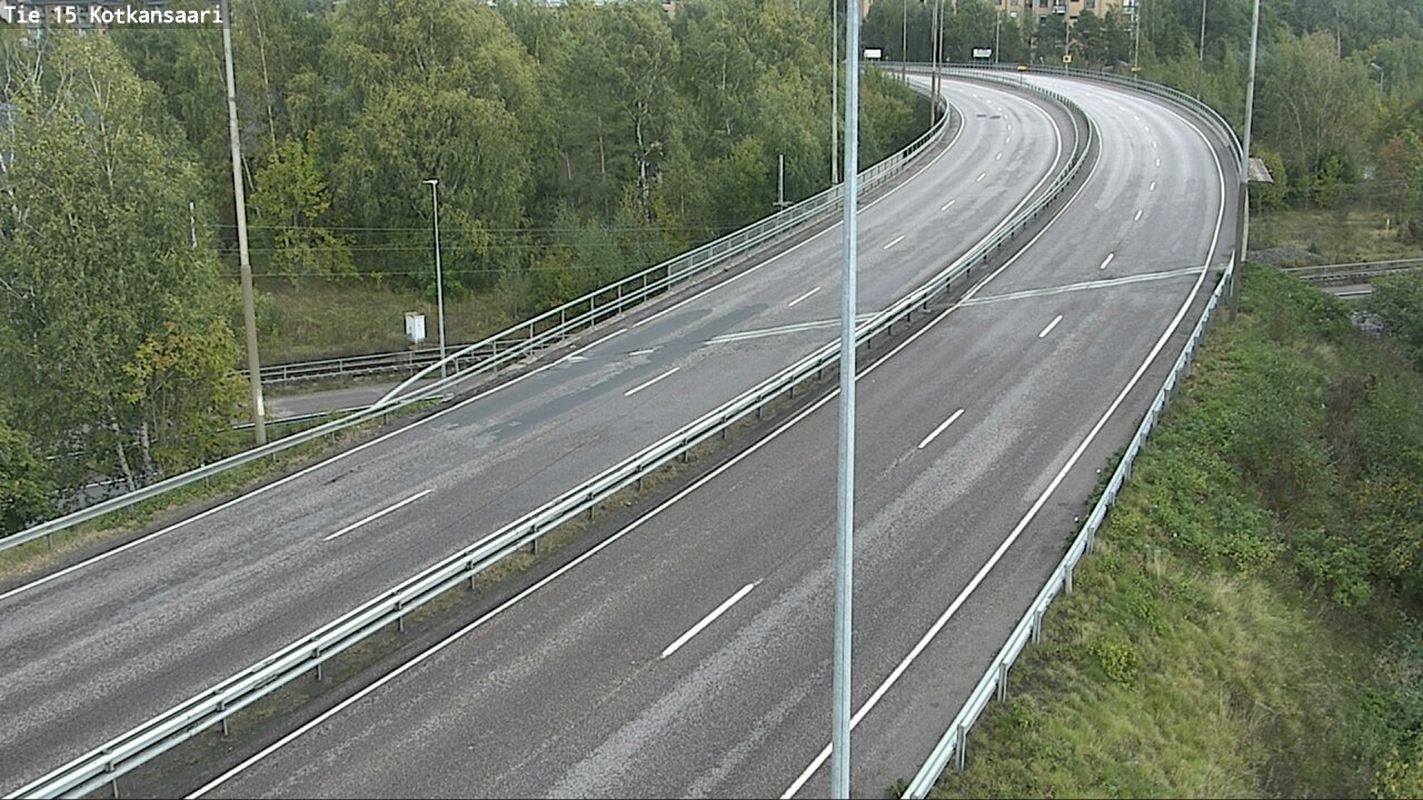 Weather Camera Image Road 15 Kotka, Kotkansaari, Kotka, Kymenlaakso