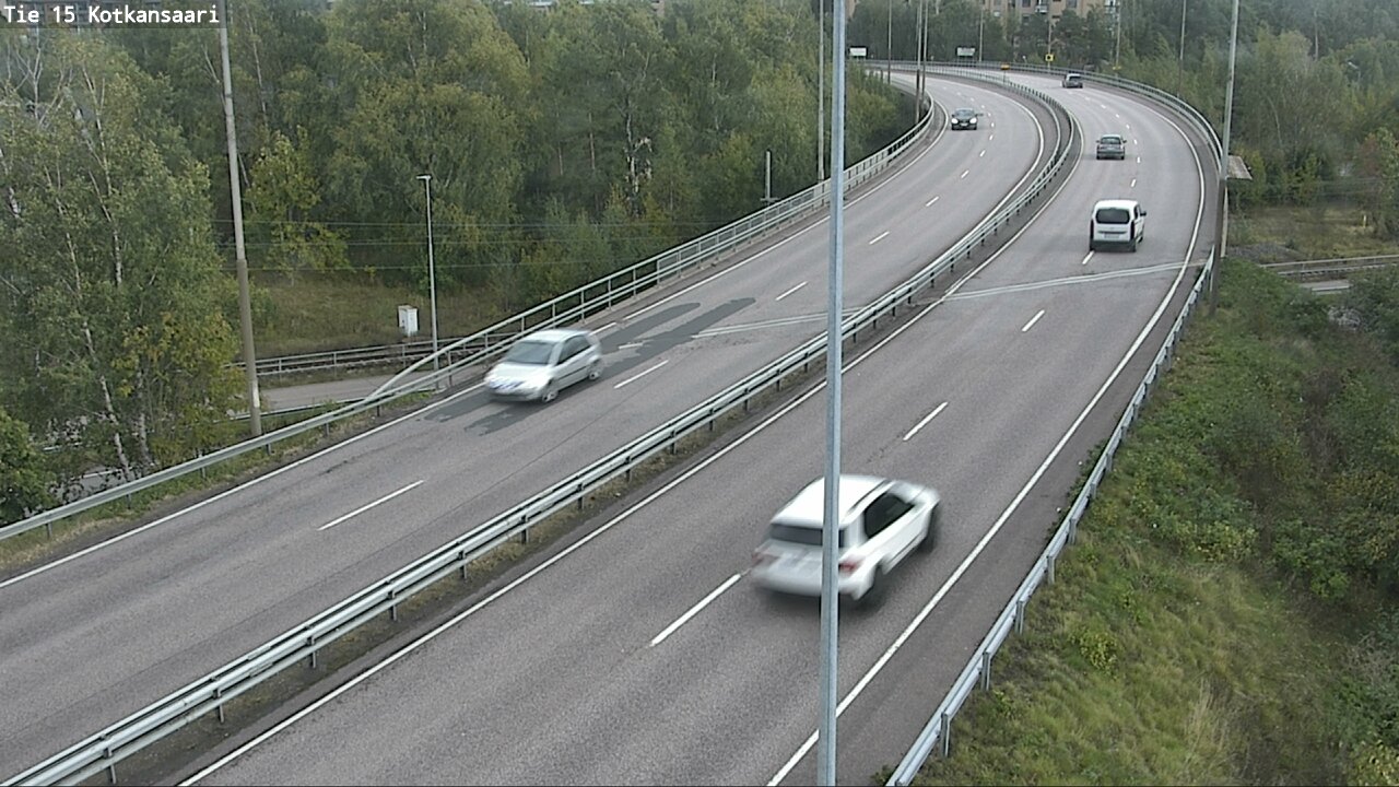 Weather Camera Image Road 15 Kotka, Kotkansaari, Kotka, Kymenlaakso