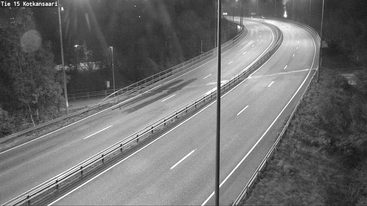 Weather Camera Image Road 15 Kotka, Kotkansaari, Kotka, Kymenlaakso