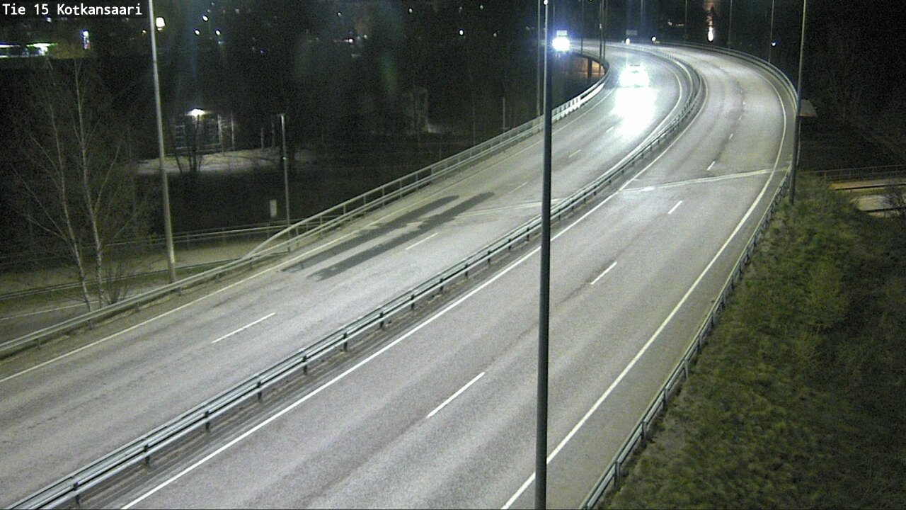 Weather Camera Image Väg 15 Kotka, Kotkansaari, Kotka, Kymenlaakso