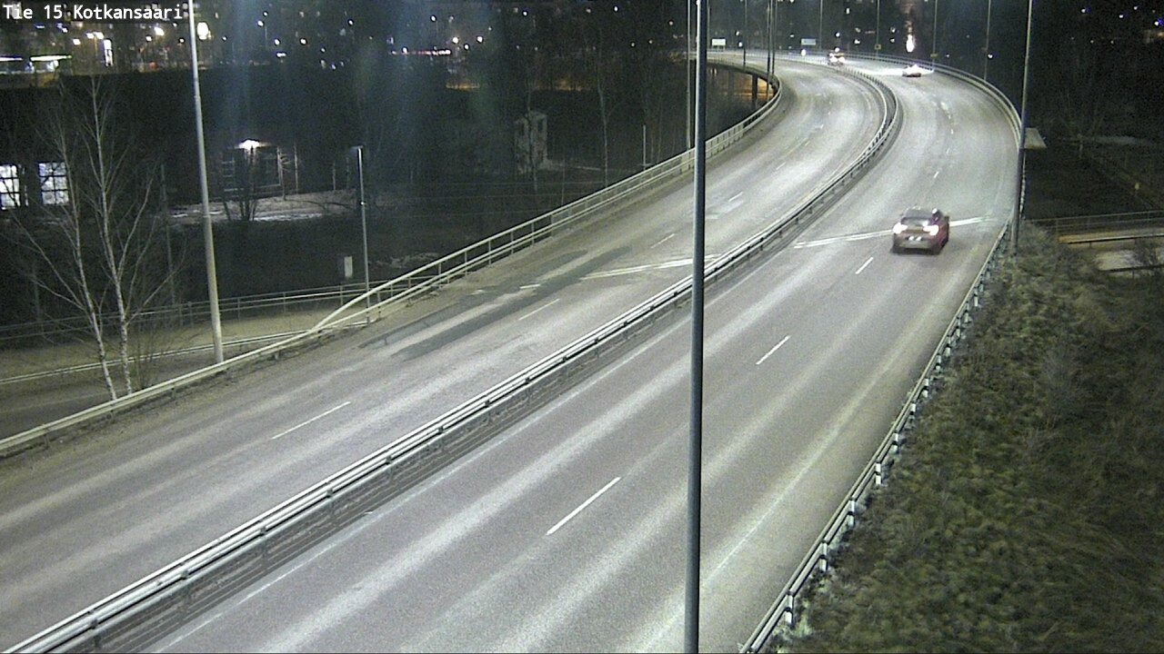 Weather Camera Image Road 15 Kotka, Kotkansaari, Kotka, Kymenlaakso
