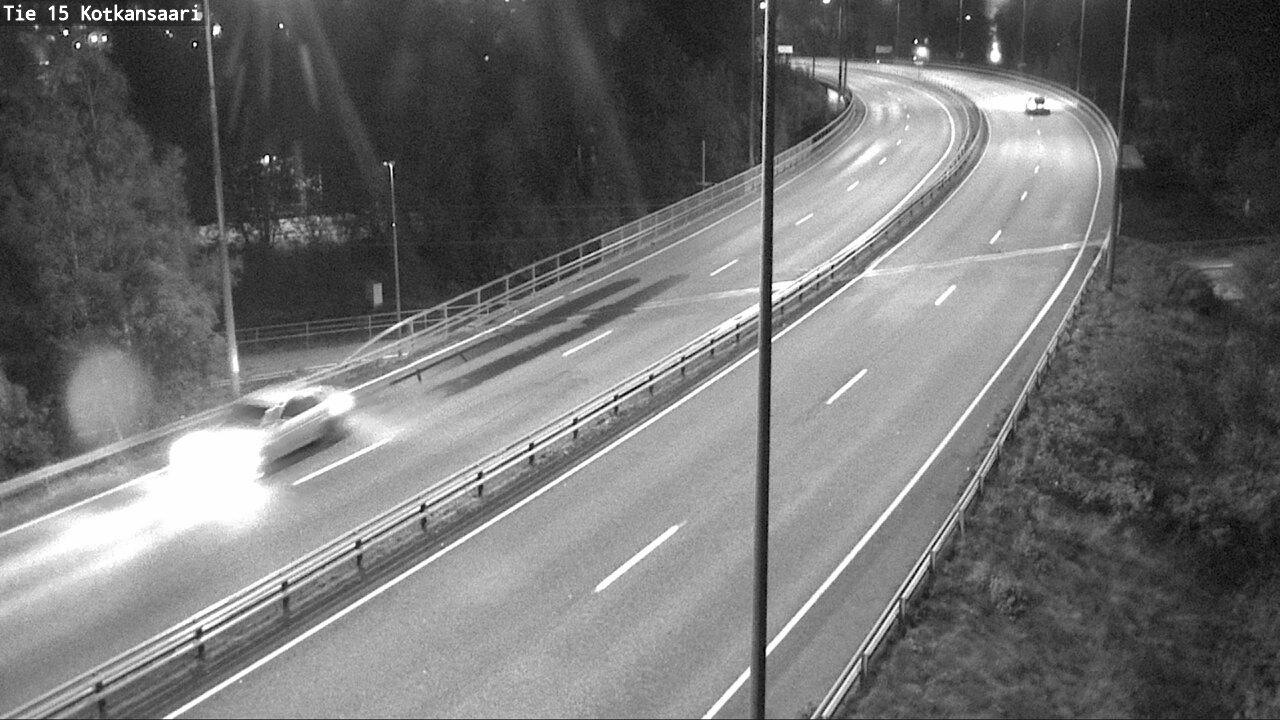 Weather Camera Image Road 15 Kotka, Kotkansaari, Kotka, Kymenlaakso