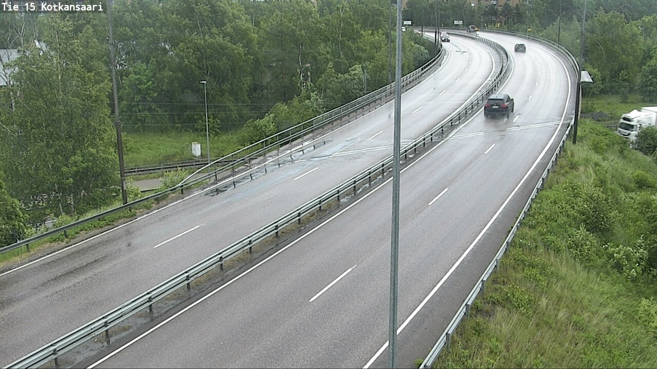 Weather Camera Image Road 15 Kotka, Kotkansaari, Kotka, Kymenlaakso