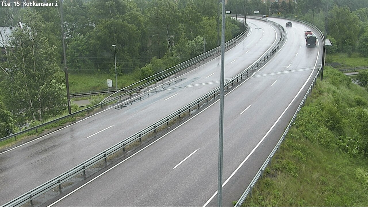 Weather Camera Image Road 15 Kotka, Kotkansaari, Kotka, Kymenlaakso