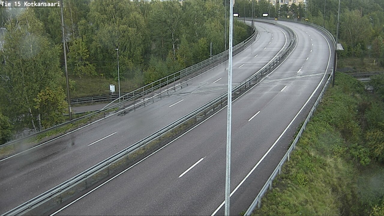 Weather Camera Image Road 15 Kotka, Kotkansaari, Kotka, Kymenlaakso