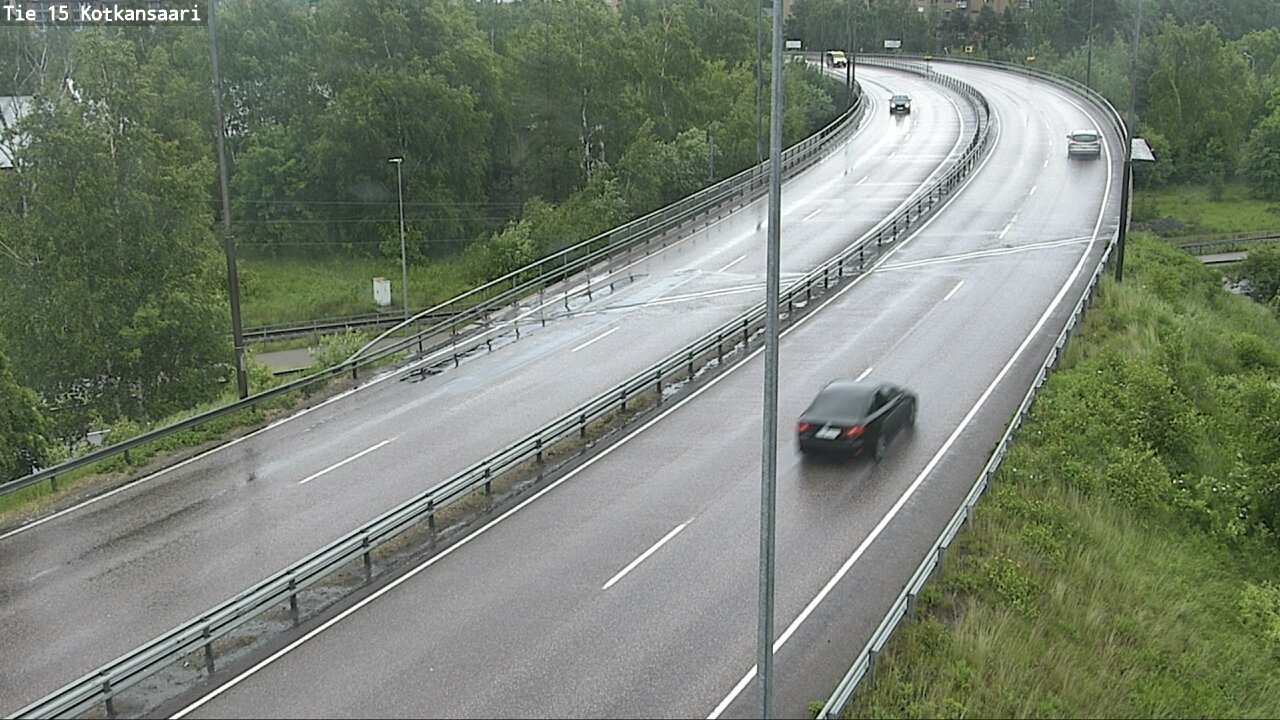 Weather Camera Image Road 15 Kotka, Kotkansaari, Kotka, Kymenlaakso