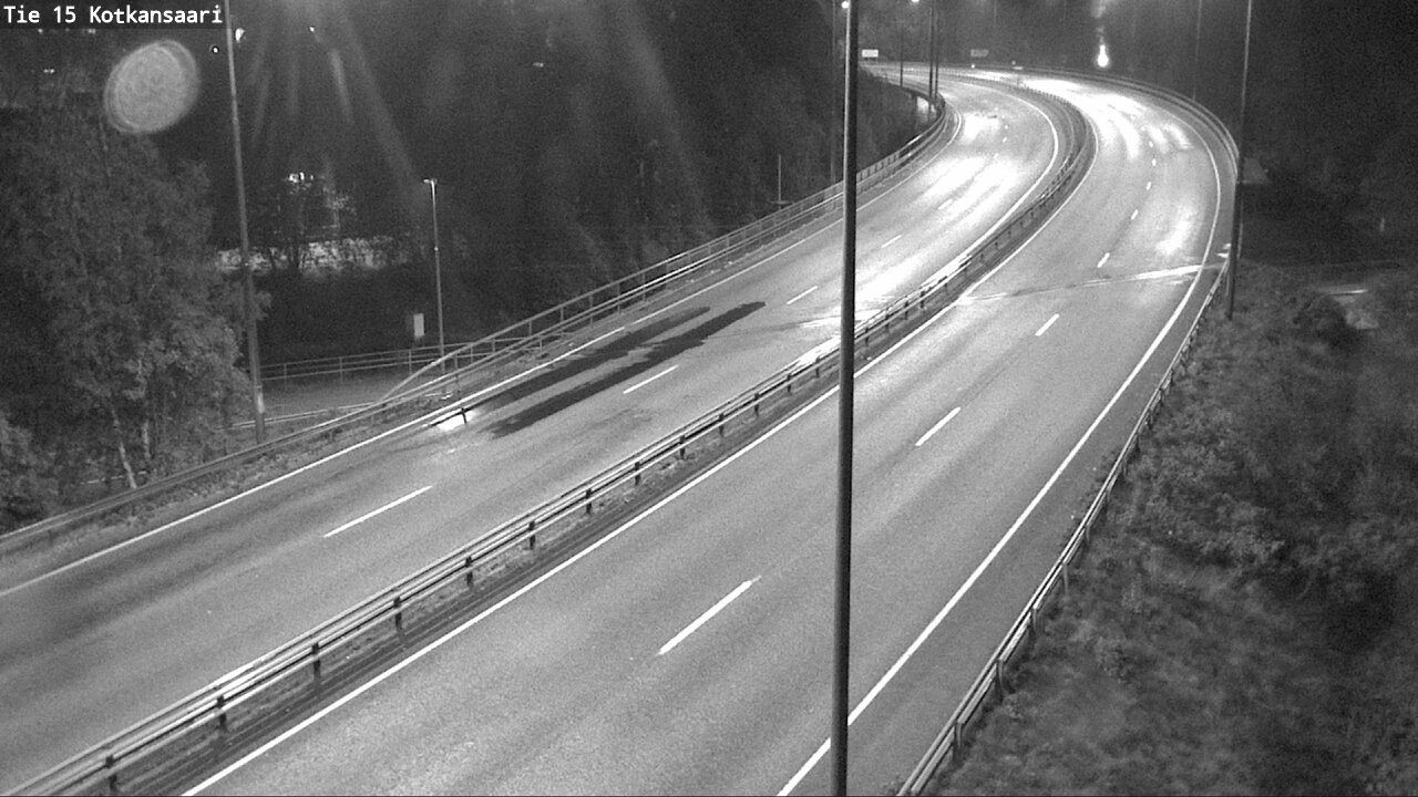 Weather Camera Image Road 15 Kotka, Kotkansaari, Kotka, Kymenlaakso