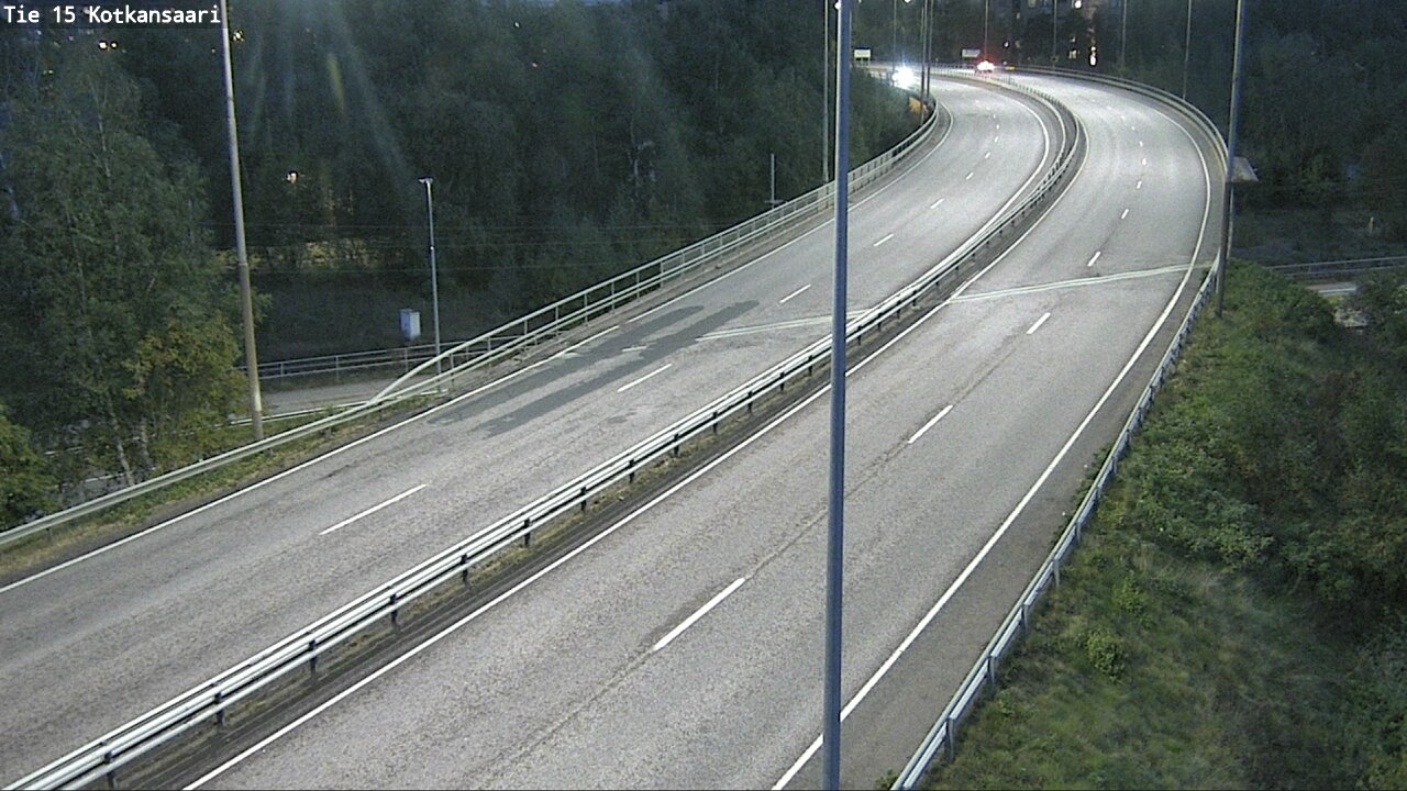 Weather Camera Image Road 15 Kotka, Kotkansaari, Kotka, Kymenlaakso