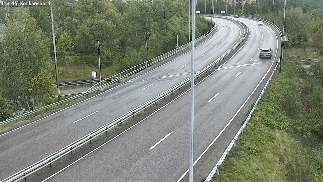 Weather Camera Image Road 15 Kotka, Kotkansaari, Kotka, Kymenlaakso