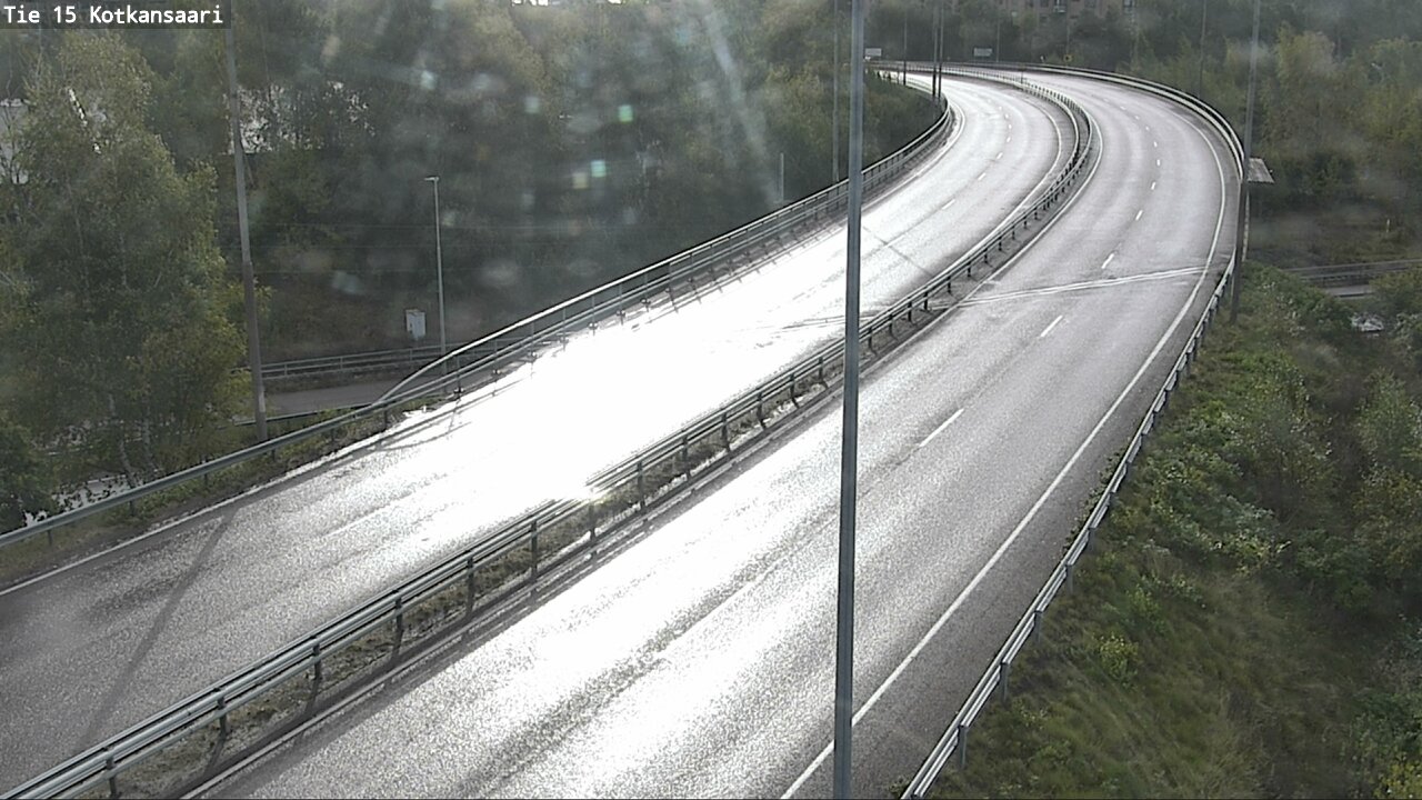 Weather Camera Image Road 15 Kotka, Kotkansaari, Kotka, Kymenlaakso