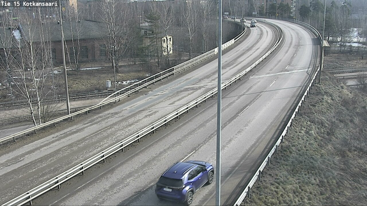 Weather Camera Image Väg 15 Kotka, Kotkansaari, Kotka, Kymenlaakso