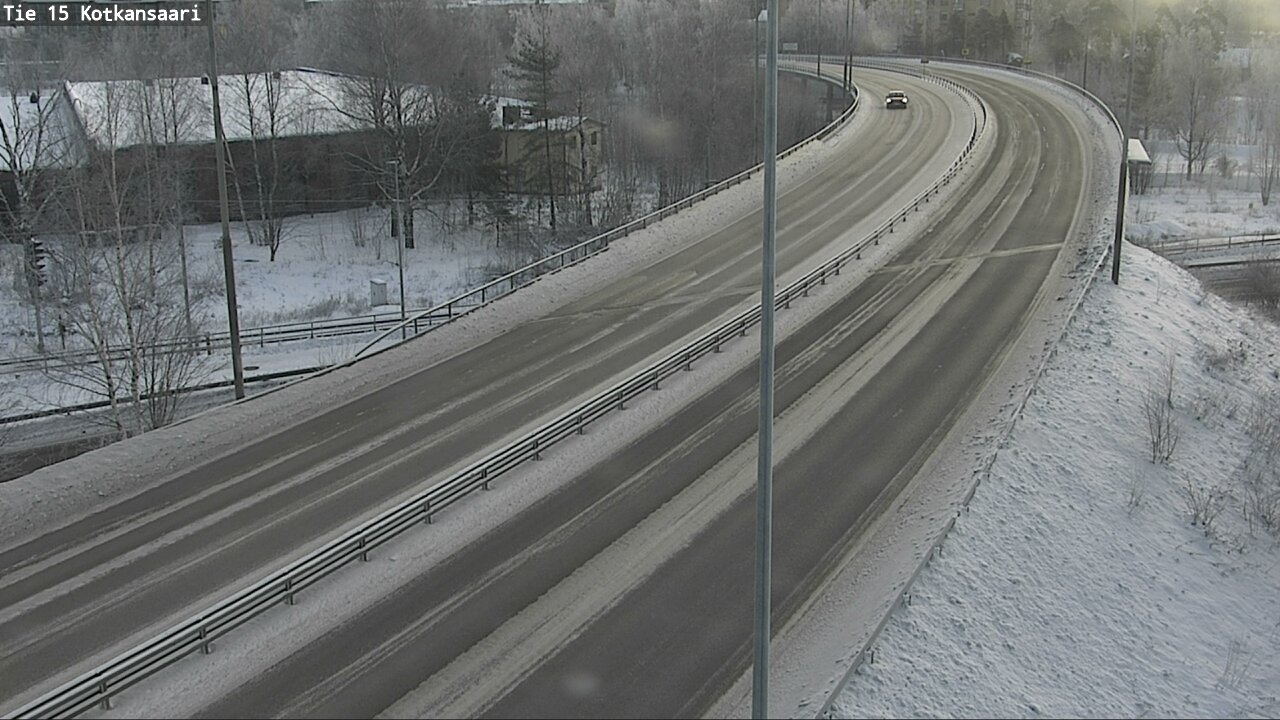 Weather Camera Image Road 15 Kotka, Kotkansaari, Kotka, Kymenlaakso