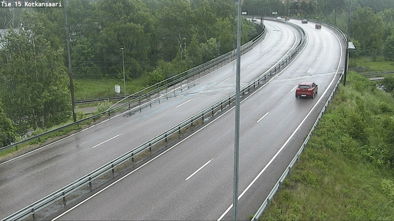 Weather Camera Image Road 15 Kotka, Kotkansaari, Kotka, Kymenlaakso