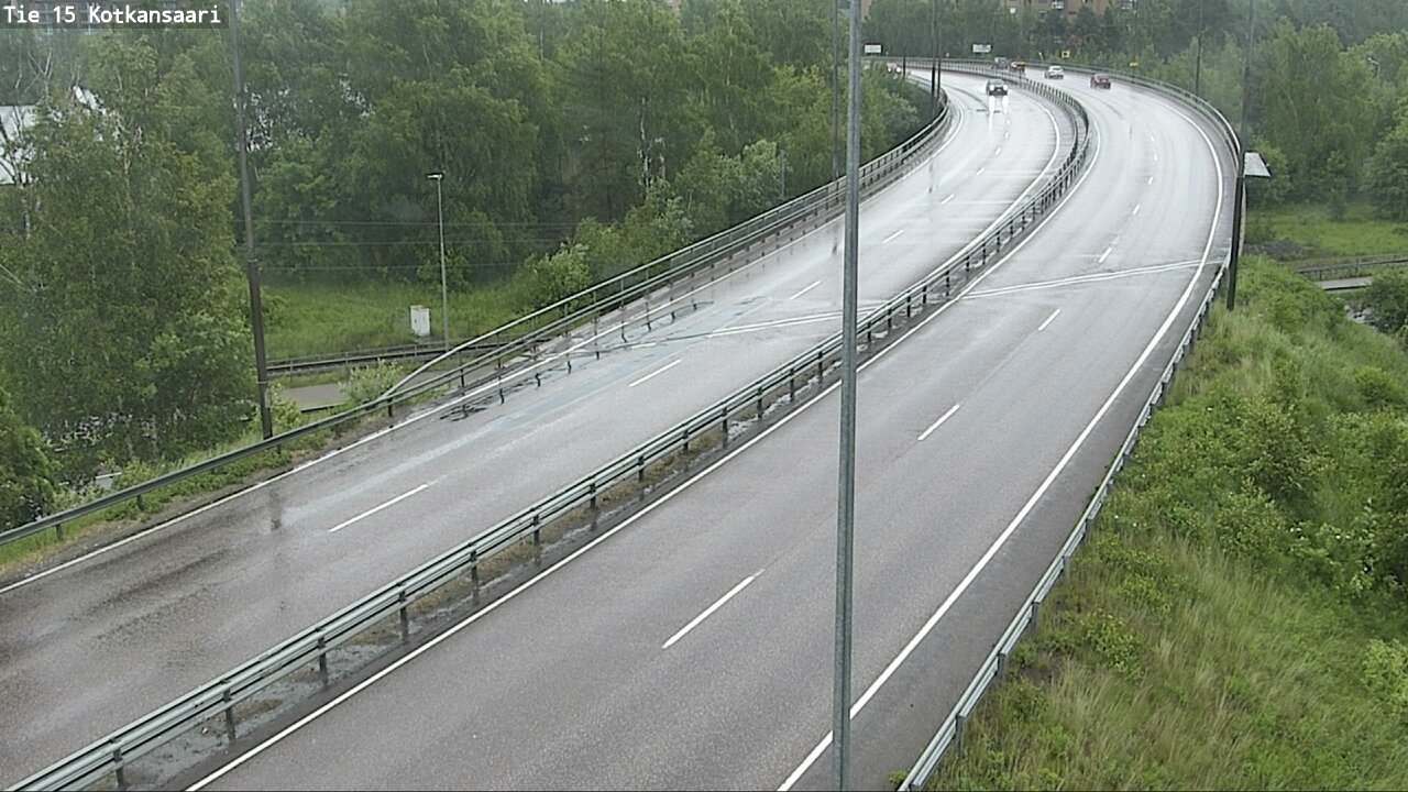 Weather Camera Image Road 15 Kotka, Kotkansaari, Kotka, Kymenlaakso