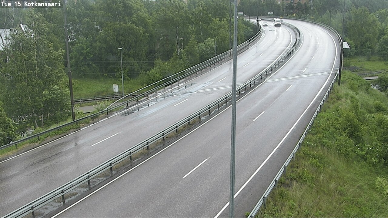 Weather Camera Image Road 15 Kotka, Kotkansaari, Kotka, Kymenlaakso