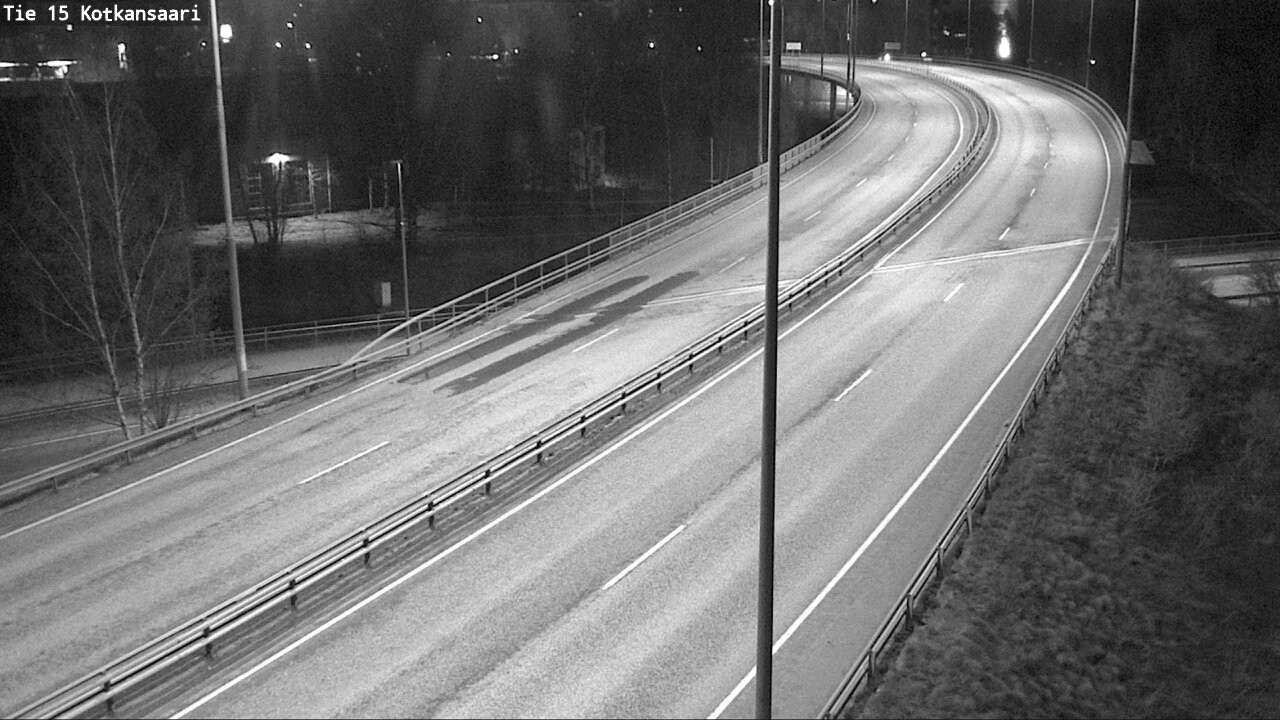 Weather Camera Image Väg 15 Kotka, Kotkansaari, Kotka, Kymenlaakso