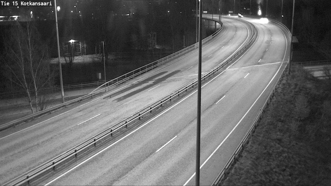 Weather Camera Image Väg 15 Kotka, Kotkansaari, Kotka, Kymenlaakso