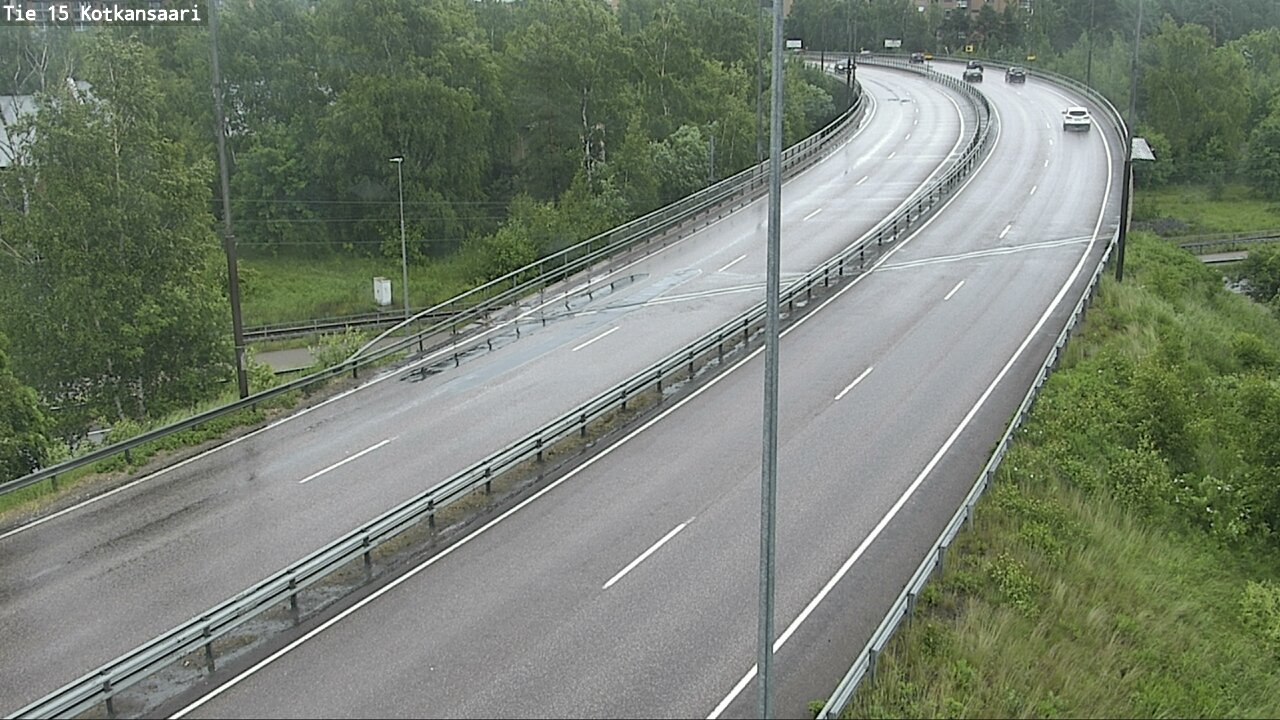 Weather Camera Image Road 15 Kotka, Kotkansaari, Kotka, Kymenlaakso