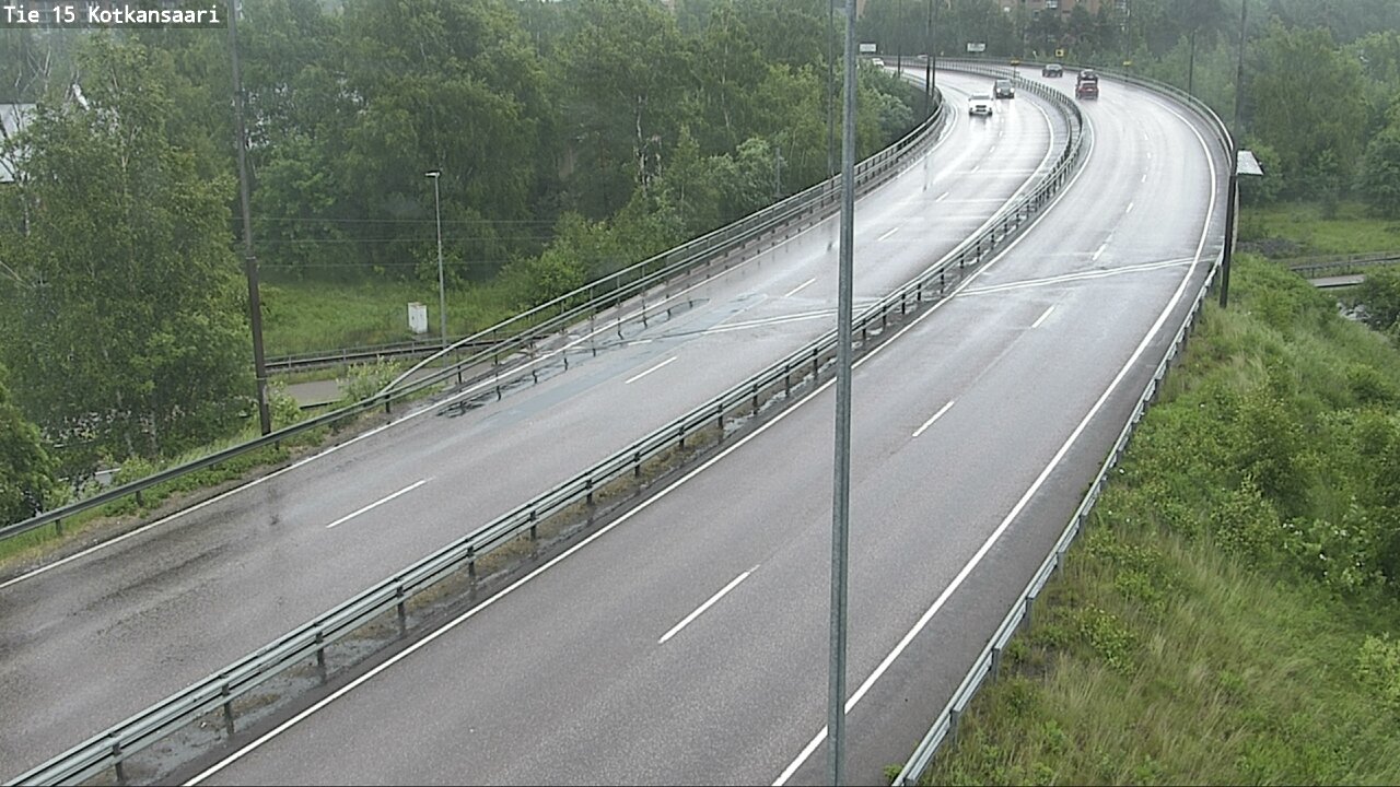 Weather Camera Image Road 15 Kotka, Kotkansaari, Kotka, Kymenlaakso