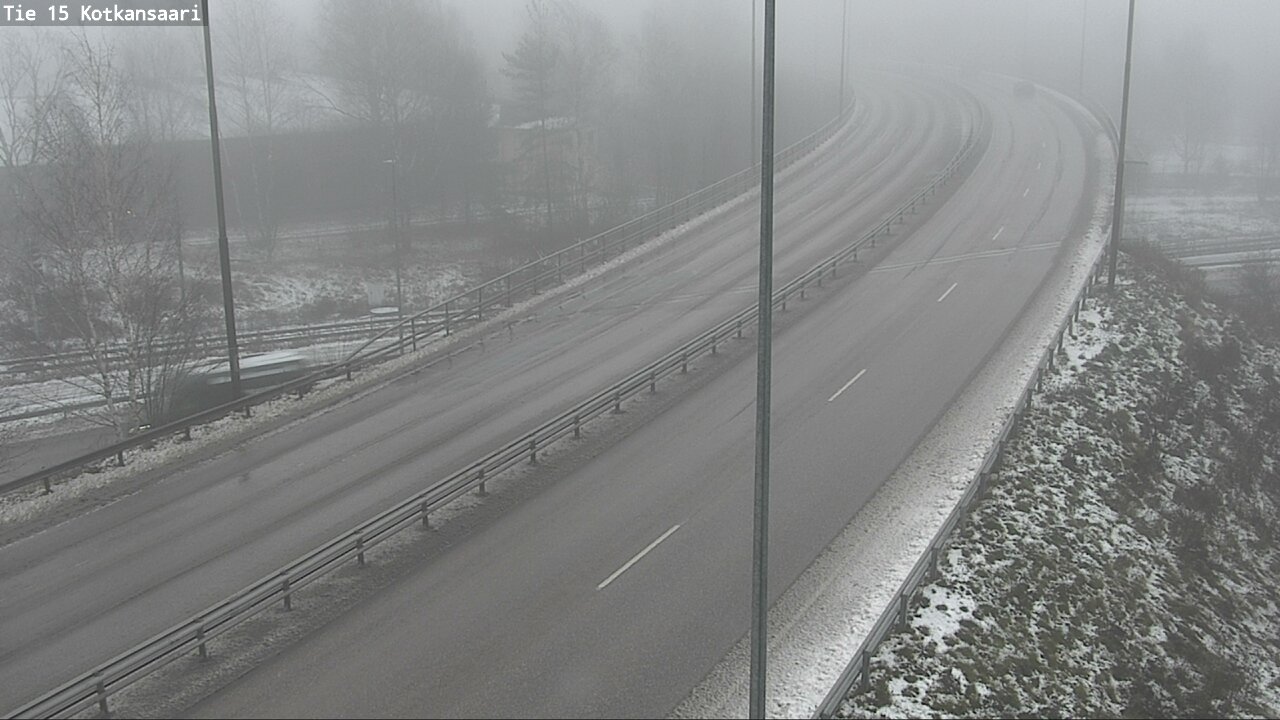Weather Camera Image Väg 15 Kotka, Kotkansaari, Kotka, Kymenlaakso