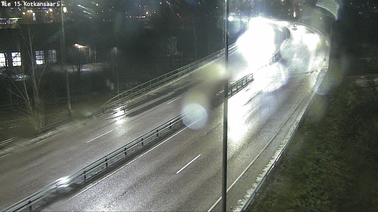 Weather Camera Image Väg 15 Kotka, Kotkansaari, Kotka, Kymenlaakso